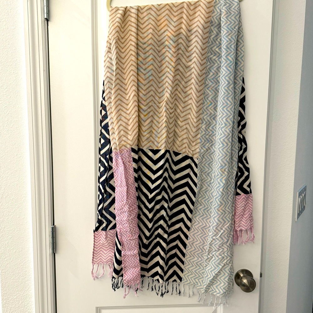 JCrew Chevron Scarf